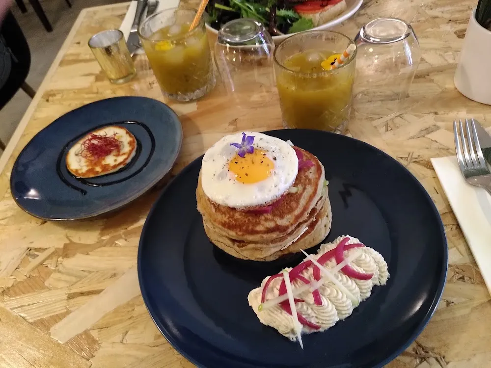 Trio de Pancake Végétarien